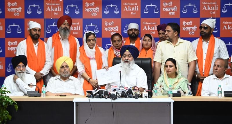 ਮਜੀਠੀਆ ਵਿਰੁੱਧ ਸਿਆਸੀ ਬਦਲਾਖੋਰੀ ਤਹਿਤ ਕਾਰਵਾਈ: ਸੁਖਬੀਰ