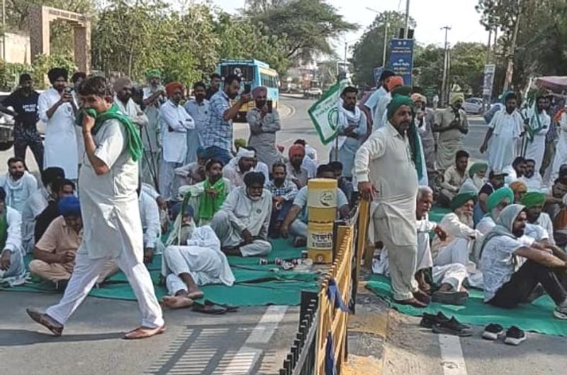 BKU (Ekta-Ugrahan) protests in Fazilka, demands cancellation of FIR against farmer