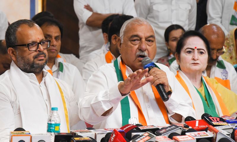 Bhupinder Hooda targets Haryana Govt over Panchkula ‘neglect, scams’