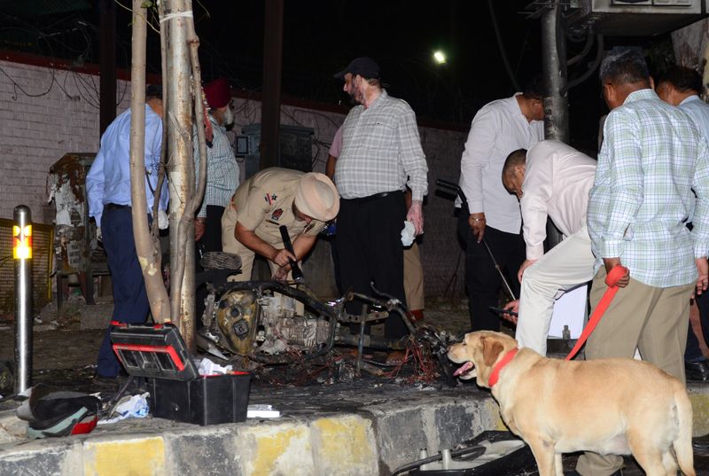 Blast outside BSF headquarters in Jalandhar, explosive ‘planted’ in dustbin